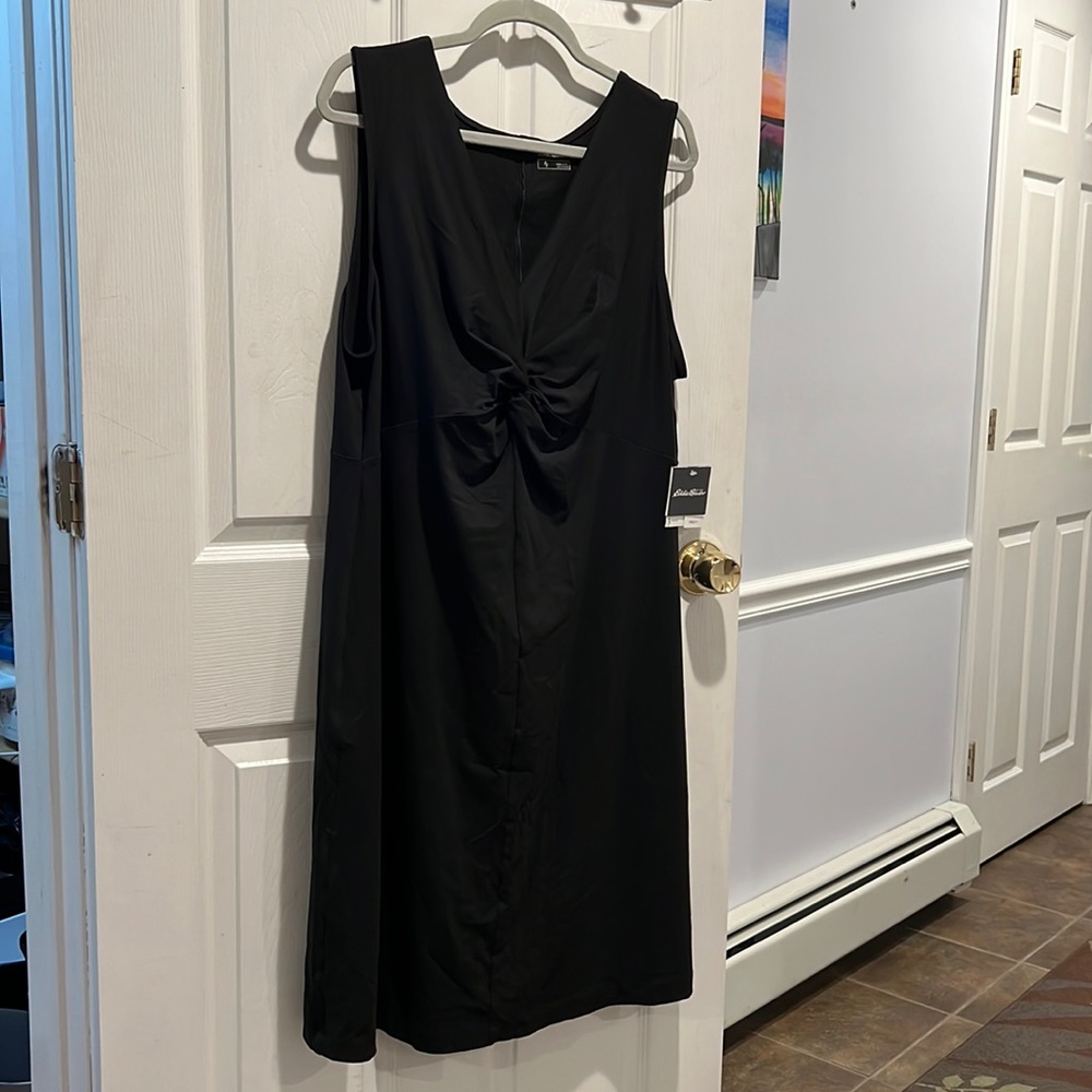 Eddie Bauer Travex Dress Aster Tie-The-Knot Dress 2XL